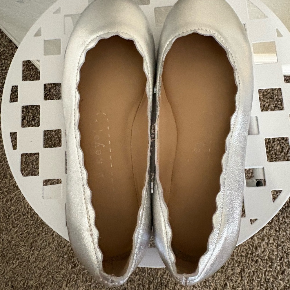 Copper Key Silver Dress Shoes